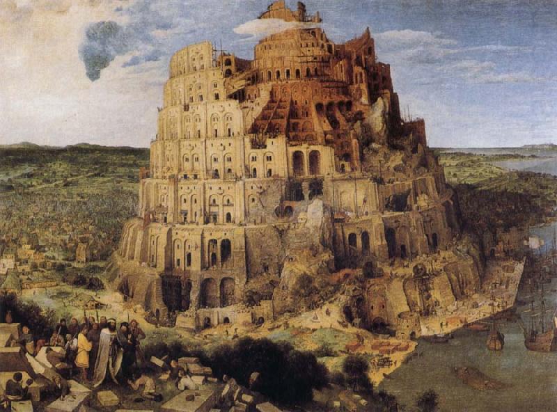 BRUEGHEL, Pieter the Younger The Tower of Babel china oil painting image